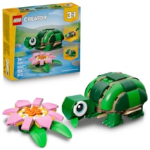 LEGO® Creator 3’ü 1 Arada Kaplumbağa ile Nilüfer Çiçeği 31377-7 Yaş ve Üzeri Çocuklar için Yaratıcı Oyuncak Yapım Seti (124 Parça)