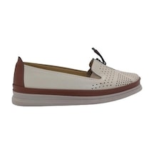 Mergenshoes Esa 029 Bej Rahat Taban Kadın Günlük Ayakkabı Ten