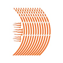 Reflektör Universal Kesik Jant Şeridi F.Turuncu N11.22760