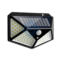 Zenvia 100 Led Dış Mekan Solar Aydınlatma Fotoselli Solar Lamba Hareket Sensörlü Znv2026 Çok Renkli