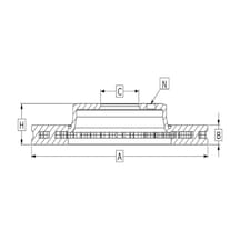 YAVUZSAN 24140 Fren Diski Arka Lt28-35 96-06 Lt28-46 96-06 / Sprinter 95-06 272×16×85 5 Bijon