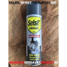Selsil 500 Ml Sıvı Gres Yağ Sprey Gres Yağlayıcı Su Itici Yag