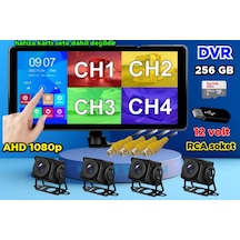 Dvr Telefon Ekran Yansıtma Dokunmatik Ekran 4 Ad Ahd 180'' Kamera