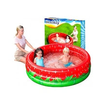 Bestway 51145 3 Boğum. Çilek Temalı Şişme Çocuk Havuzu 160 X 38 Çok Renkli