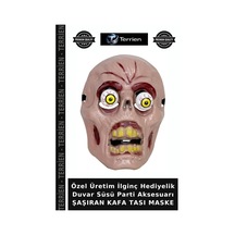 Özel Üretim İlginç Hediyelik Duvar Süsü Parti Aksesuarı Şaşıran Kafa Tası Maske