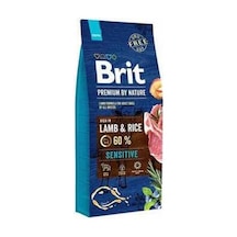 Brit Premium By Nature Adult Sensitive Lamb Kuzulu Yetişkin Köpek Maması 15 Kg