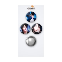 Stray Kids Karma Albüm Karma Versiyonu In 3'lü Metal Rozet Seti 58mm İğneli Buton Çanta Yaka Rozeti Çok Renkli