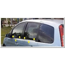 Markadan Ford C-Max Krom Cam Çıtası 2003-2010 4 Parça Paslanmaz   Ç