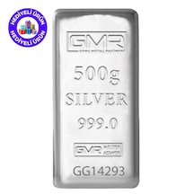 E-gümüş 500gr. Külçe Gümüş