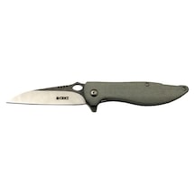 Crkt Lotus 1265 Gri Kamp / 18cm - Yarı Otomatik, Kemerlikli, Kutulu