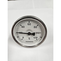 Pakkens Çap 63 Arkadan 0/+120 Derece 5 Cm Termometre