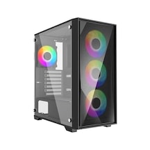 Powerboost PB-P711B FRGB USB 3.0 ATX Mid Tower Oyuncu Kasası