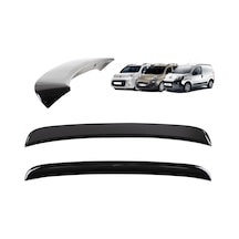 Autogp Fiat Fiorino Bagaj Üstü Spoiler Siyah Boyalı Plastik Ldr-2504-4