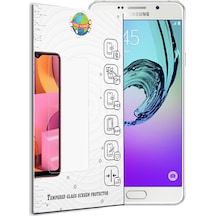 Samsung A7 2016 ile Uyumlu Kırılmaz Temperli Ekran Koruyucu