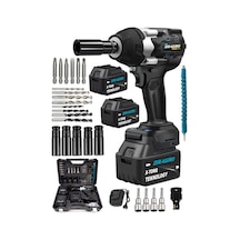 Dragro Alman DRG-1000 Brushless 1000 Nm Kademeli Yüksek Torklu Somun Bijon Sökme Akülü Vidalama Kömürsüz Motor