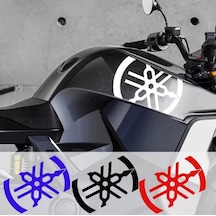 Yamaha Logo Sticker Stiker Seti 2 Adet Reflektif Xmax-nmax Mavi Renk Mavi