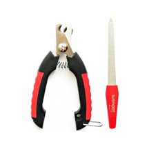Doglife Küçük Irk Köpek Tırnak Makası Törpülü Kırmızı - Siyah 12 CM