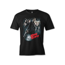 Sin City Baskılı Siyah Erkek Tshirt 001