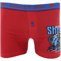 Tutku 0253 Elastan Baskılı Erkek Çocuk Boxer 001