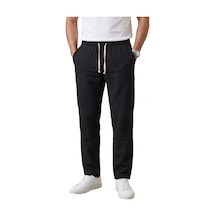 Deep Sea Deepsea Siyah Çizgi Dokulu Rahat Kesim Yazlık Spor Pantolon Hafif Kumaş Modern Tasarım 2600263 Deep Sea Deepsea Siyah Çizgi Dokulu Rahat Kesim Yazlık Spor Pantolon Hafif Kumaş Modern Tasarım 2600263