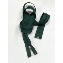 Ferace Fermuarı / 110 Cm / Koyu Yeşil / Misina Dişli