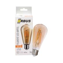 4 Adet Ampul Orbus Led Filament St64 E27 7w