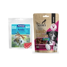 Avida Tahılsız 12li Kuzu Etli Sticks, Lamb-cubes Köpek Ödülü