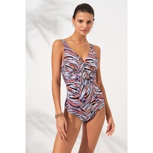 Pierre Cardin Stella V Yaka Tokalı Korseli Mayo Tiger 231133-t Tıger