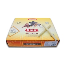Dibo Kırmızı Beyaz Kolajen Örgü Çubuk Çiğneme Kemik Köpek Ödülü 1 KG