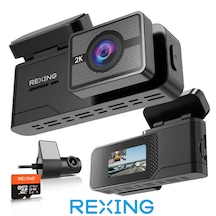 Rexing C2 2k+1080p Wifi Araç Kamerası + 32gb Sd Kart