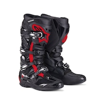 Alpinestars Tech 7 Kros Motosiklet Botu Siyah Kırmızı