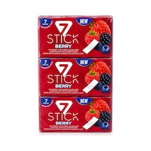 7 Stıck Şekerli 7 Li Karışık Berry Aromalı Sakız 14,5 Gr