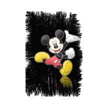 Mickey Mouse Tasarımlı Ahşap Poster Renkli - 645065810