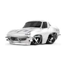 Entertaintment Cartuned S2 1963 Chevy Corvette Stingray - Beyaz Muscle Araba
