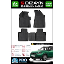 Mini Countryman U25 3d Pro Havuzlu Paspas 2024 Üzeri A+ Kalite 3ds-sdz263