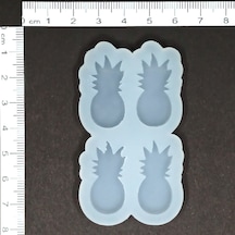 EPOKSİ REÇİNE SİLİKON KALIP ÇOKLU KOLYE KÜPE SETİ  ANANAS 1. KALİTE HB2010-0150