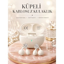 Küpeli Kablosuz Kulaklık Uzun Süreli Batarya Performansı 1