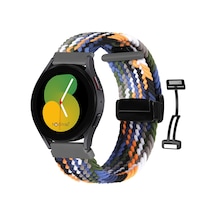 Novstrap Huawei Watch 3 Watch 3 Pro Uyumlu Kordon Kayış 22mm Flexible Örgü Magnet Tokalı Kordon