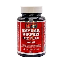 Su Bazlı Toz Gıda Boyası My Bake 75 Gr Bayrak Kırmızı
