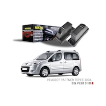 Niken Araca Özel Kolçak Peugeot Partner Tepee 2008 - Sonrası Siyah