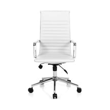 Aykanoffice Aykan Ofis Beyaz Riva Yönetici Koltuğu