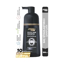 Softto Plus Black Hair Saç Siyahlatıcı Şampuan Pompalı 350 ML