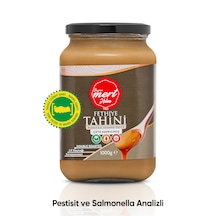 Çifte Kavrulmuş Fethiye Tahini Cam Paket 1000 Gr Ve Yerli Susam İle Üretilmiştir