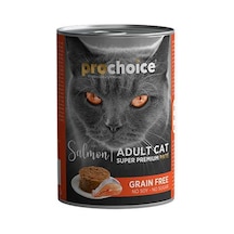 Pro Choice Adult Somonlu Yetişkin Kedi Konservesi 12 x 400 G