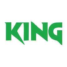King Araba Sticker 17x17 Cm Yeşil