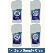 Stick Zero Simply Clean Invisible Deodorant Stick 39.6g- 4 Adet