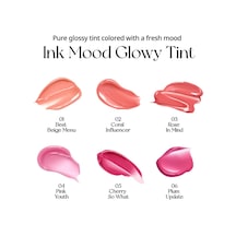 Kalıcı, Pigmentli, Parlak Bitişli Tint Ink Mood Glowy Tint 01 Best Beige Menu Çok Renkli