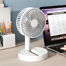 Wexta 108 Taşınabilir Masaüstü Beyaz Usb Fan