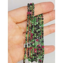 Anyolit Rubizoit- Rubyzoisit Taşı 3mm Dizi 45936