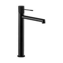 Fontana Yüksek Siyah Lavabo Bataryası